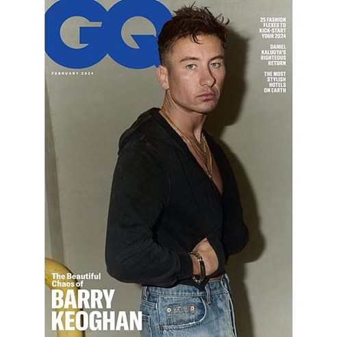 GQ Uk 2024년2024년2월호 (최고의 남성 잡지 지큐 영국 월드매거진) - 당일발송 2024년2월호