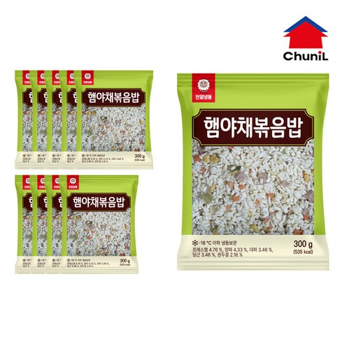 [자연맘스토리] 천일 햄야채 볶음밥 300g x 10개