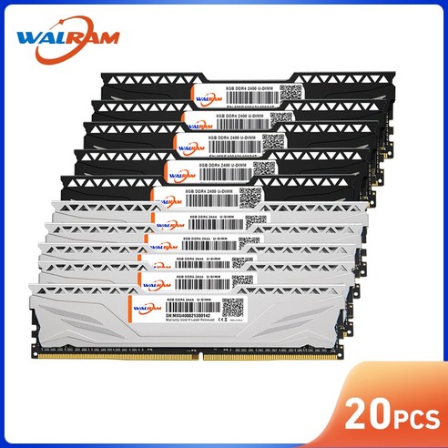 DDR48G DDR416G DDR416GB DDR43200 WALRAM RAM ddr4 4g 8g 16g 2400MHz 2666MHz 3200MHz Memoria DDR4 데스크탑, 14.DDR4 4GB 2400-Silver