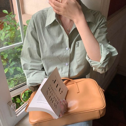 [1015마켓]아르 로고 셔츠