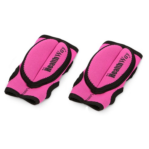 손목 발목 모래주머니 장갑아령 2개, 장갑아령 0.3kg×2개 - 핑크