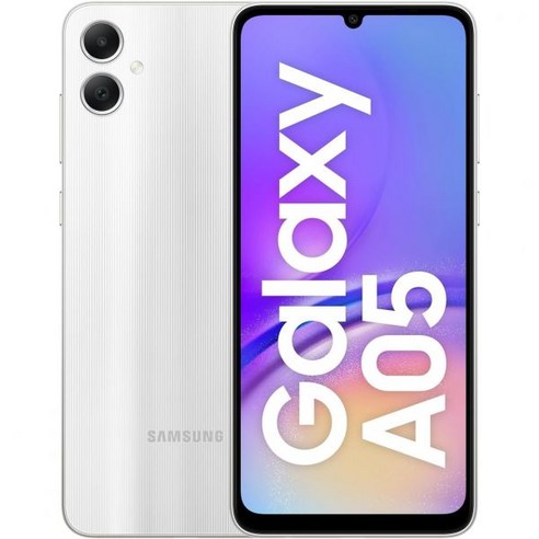 실버 색상의 삼성 Galaxy A05 SMA055MDS 64GB 4GB RAM 듀얼 SIM 공장 잠금 해제 GSM 국제 버전 벽 충전기 번들 갤럭시탭s7fe64gb Best Top5