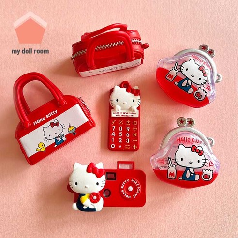 추억을 소환하는 사랑스러움: 타카라토미 헬로 키티 나츠카시 가챠 4종 세트 가챠