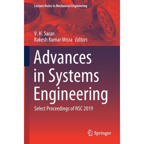 (영문도서) Advances in Systems Engineering: Select Proceedings of NSC 2019 Paperback, Springer