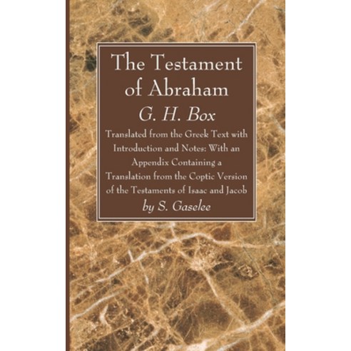(영문도서) The Testament of Abraham Paperback, Wipf & Stock Publishers, English, 9781666734744
