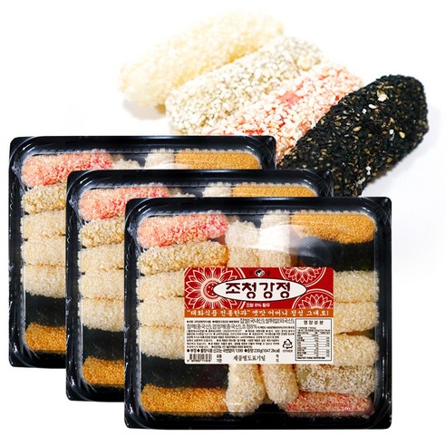 궁중 조청 강정 230g 전통 유과 한과 과자 (3개 세트) – 제사용 및 제수용 찹쌀조청 궁중 조청 강정 230g 전통 유과 한과 과자 (3개 세트) – 제사용 및 제수용 찹쌀조청