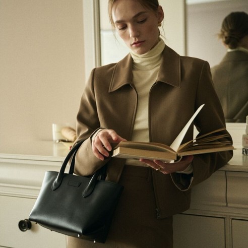 르아보네 Mini Bri bag_black