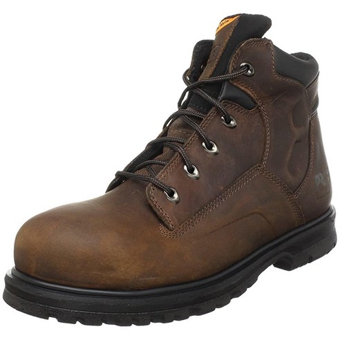 Timberland PRO 남성용 Magnus 15.2cm(6인치) 안전 토 작업 부츠 브라운 9 M US 팀버랜드6인치