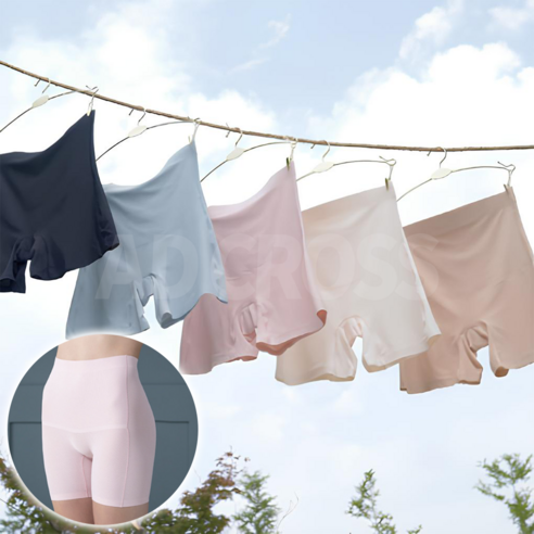 "조이는 속옷, 이제 벗어던지세요!" 뱃살 옆구리살 고민, 문희경 추천 드로즈로 편안하게 해결! 기능성사각팬티5매