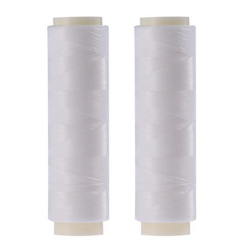 2 PCS 미끼 탄성 실 보이지 않는 낚시 라인 낚시 PESCA 200m 0.1mm & 0.2mm에 대 한 탄성 강한 강도 낚시 라인, 하나, 하얀