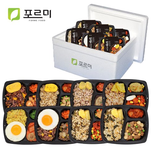 건강한 도시락을 위한 간편하고 시간 절약적인 솔루션: 포르미 인생도시락