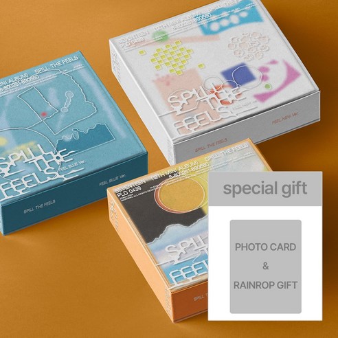 [특전포카+특별사은품] 세븐틴 앨범 미니12집 SPILL THE FEELS 일반반 랜덤1종 (포토북+CD+포토카드 외) 스필더필스 러브머니페임