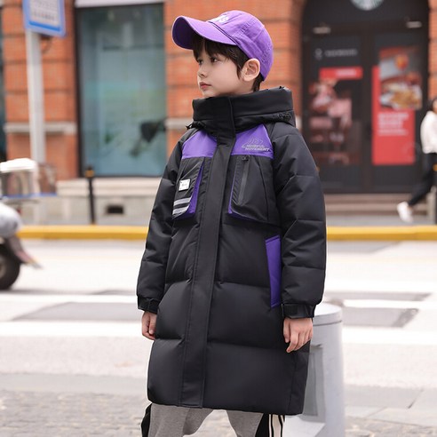 밀크봉봉 남아여아 공용 롱 패딩