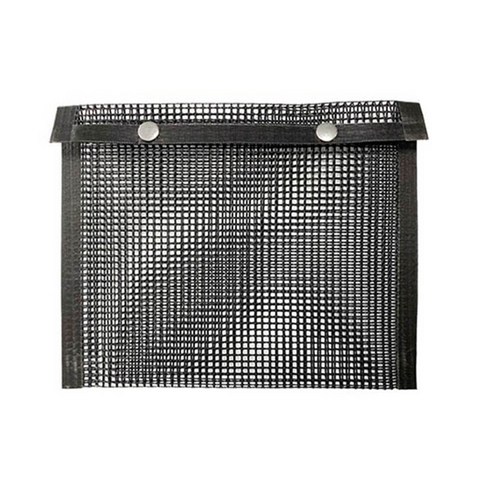 논스틱 메쉬 바비큐 그릴 봉지 바구니 그릴 BBQ 공구 그물 매트 고기 피크닉, 검정색, 27x22cm