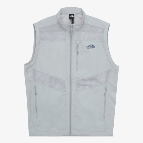 [국내정식매장] 노스페이스 조끼 여름 베스트 The North Face M''S MESH FLY VEST - LIGHT_GRAY