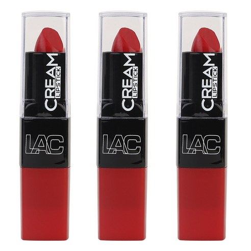 엘에이컬러즈 크림 립스틱 3.8g, CML487 Candied, 3개