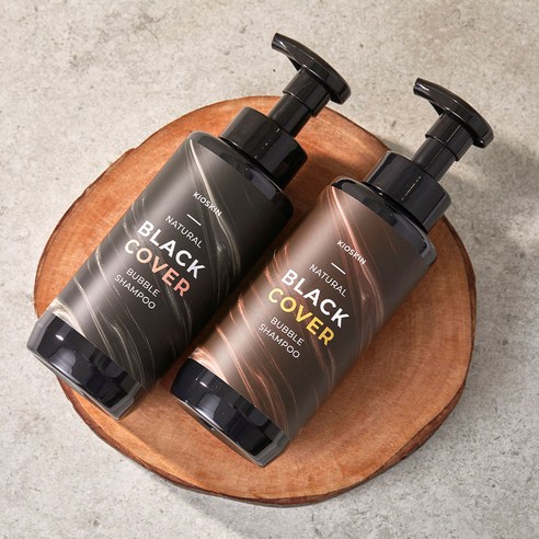 풍성한 머릿결의 꿈, 내추럴 커버 고밀도 버블 샴푸로 현실이 되다