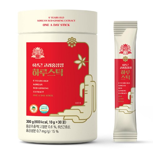 정관장  하루스틱 6년근고려홍삼정 30g*10포, 10g, 30포