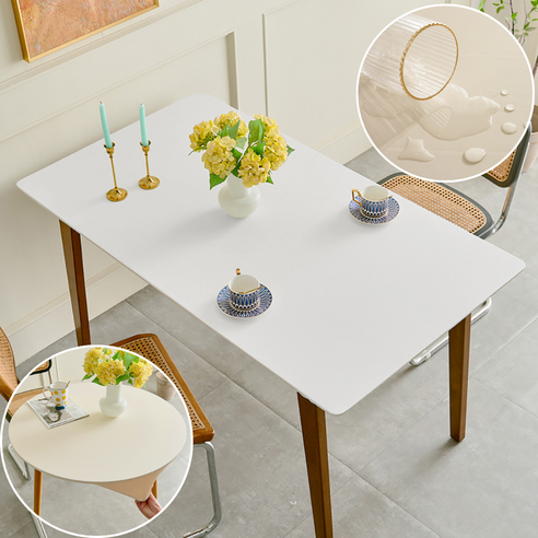 당신의 식탁을 더욱 아름답고 실용적으로 만들어 줄 홈메이드 방수 식탁보