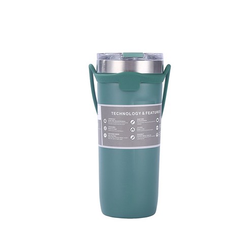 MIRTS 보온병 보온보냉텀블러, 녹색, 710ml