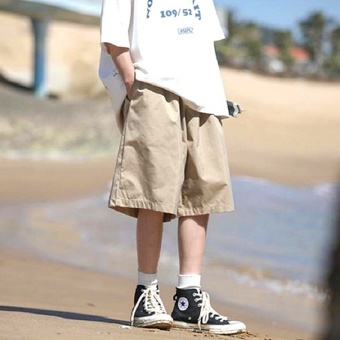 편안하고 세련된 여름 스타일을 위한 지티오비 와이드 빅사이즈 6부