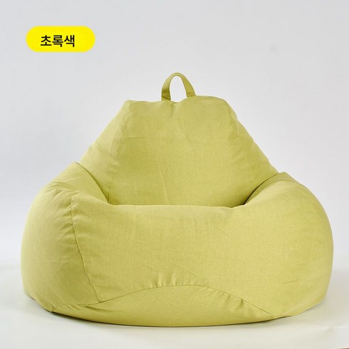 Z3JC 콩주머니 1인 누울 수 있는 아이디어 작은 소파 게으른 소파, Z3JC 다크그레이[인디펜더]쿠션, 단독 발 【소파 없음】