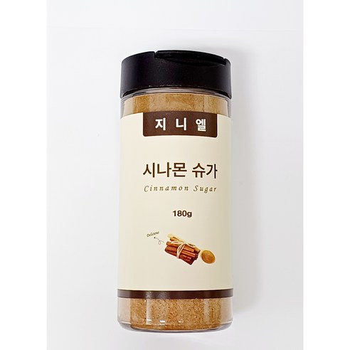 시나몬슈가 180g 분말슈가 계피맛설탕 츄러스 도넛 빵 쿠키 디저트 토핑, 1개