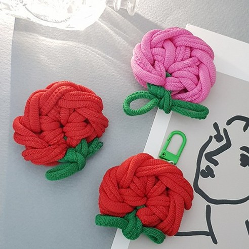 🎁 특별한 감동을 선물하세요! 양말목 카네이션 키링 DIY로 전하는 마음 양말목카네이션