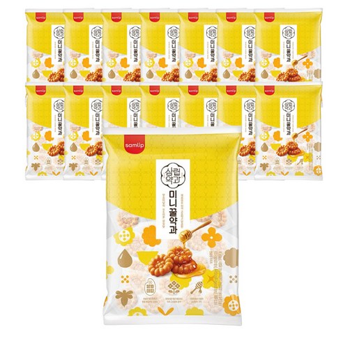 삼립 미니꿀약과, 140g, 75개