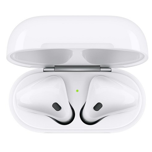 애플 에어팟 2세대는 무선 연결과 탁월한 음질이 특징이며, 이어폰의 유선 충전과 장시간 사용이 가능합니다.