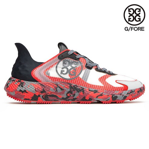 [G/FORE 정품] 남성 MG4X2 립스탑 카모 하이브리드 골프 크로스 트레이너 GMF000043_O/LAV 지포어골프화