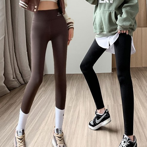[OKㅣ강추] 유토밸런 하이웨스트 요가 필라테스 노Y존 겨울 힙업 기모 레깅스 2P [OKNOWㅣ추천상품]