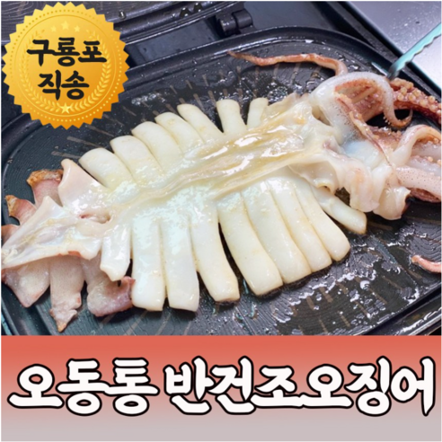 홍이네수산 구룡포 피데기 반건조오징어 파품 정품 1kg 전후 10마리 당일발송, [파품]반건조오징어 1.1kg내외(7~15미), 1세트