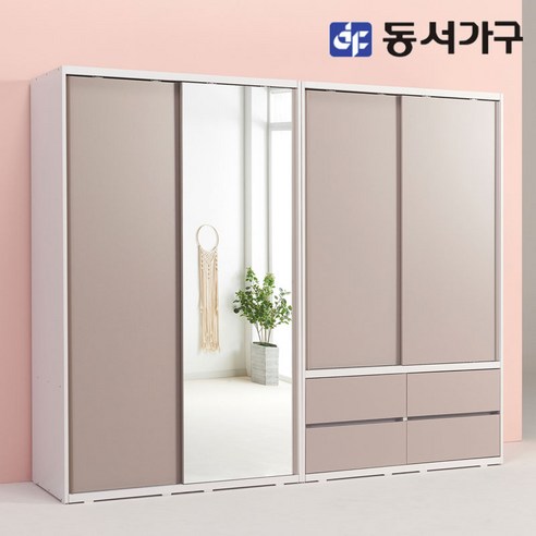 동서가구 소이 2400 슬라이딩 거울 행거형 옷장세트 YUR093, 메이플그레이 슬라이딩도어옷장 동서가구 소이 2400 슬라이딩 거울 행거형 옷장세트 YUR093, 메이플그레이 슬라이딩도어옷장