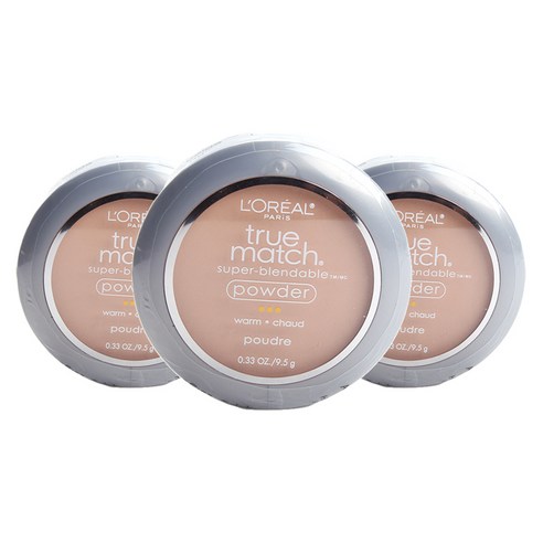 로레알파리 트루 매치 슈퍼-블렌더블 파우더 9.5g, Nude Beige, 3개