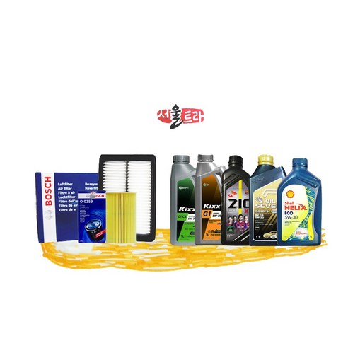 올뉴 모닝 가솔린/바이퓨얼 엔진오일 순정세트와 함께 차량의 성능을 향상시켜보세요.