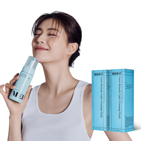 메디온 락토리메디 포밍워시 저자극 약산성 Y존 여성 청결제, 150ml, 2개