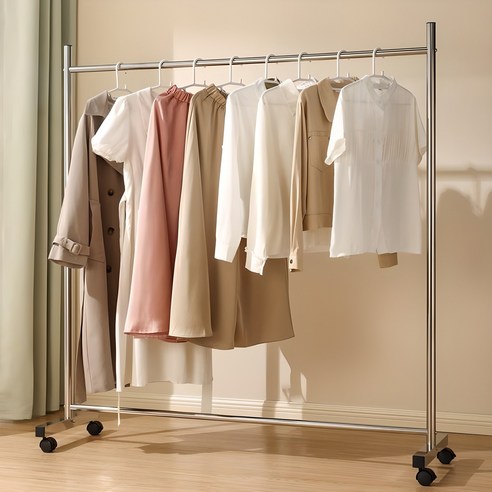 옷장 공간 부족? 튼튼한 스텐 행거로 해결! 내돈내산 사용 후기 스텐행거