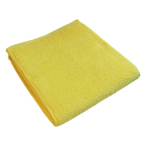 천마물산 씨엠타 호텔용타올 미용수건 펜션수건 업소용수건 120g 40 x 78cm, 노랑, 10장