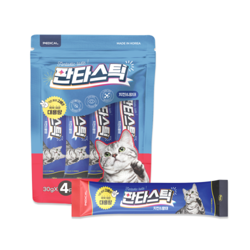 판타스틱_치킨&황태(30g*4p), 4개, 30g