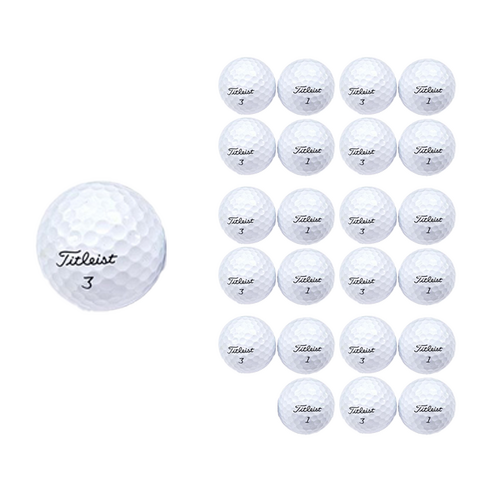 (롱런)타이틀리스트 PRO V1V1X 혼합 24개 로스트볼, 화이트 / 24개