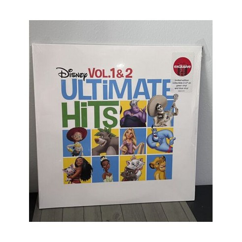 LP판 미국 LP 디즈니 Ultimate Hits Vol. 1 2 앨범 블루 그린 2x 레코드판 신제품 김광석lp