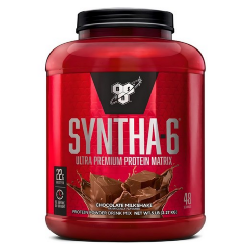 BSN SYNTHA-6 유청 단백질 파우더 초콜릿 밀크셰이크 28회 분, 2.27kg, 1개