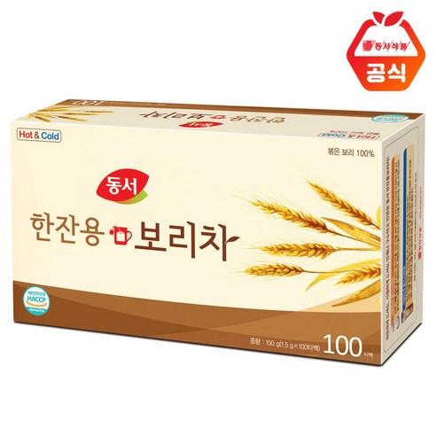 동서 한잔용 보리차, 1.5g, 100개입, 6개