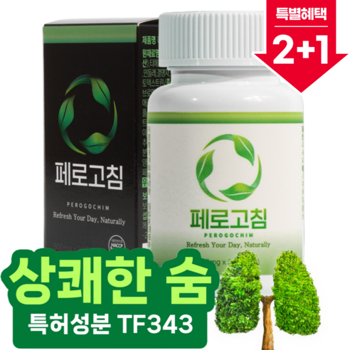 페로고침 TF343 특허성분, 3개, 30정
