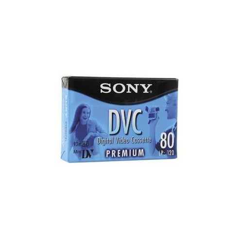 SONY DVM80PR 1B 프리미엄 미니 디지털 비디오 카세트 80분, SONY DVM80PR 1B 프리미엄 미니 디지털 비디