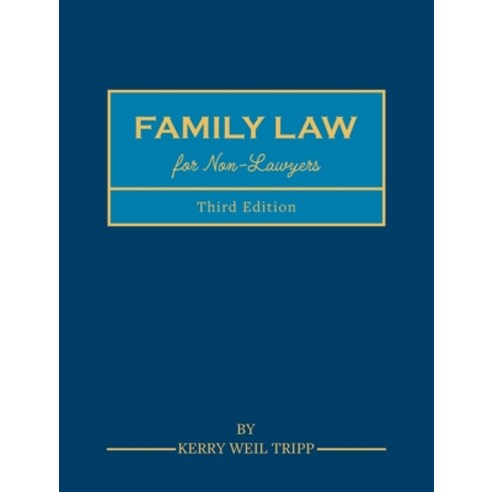 (영문도서) Family Law for Non-Lawyers Hardcover, Cognella Academic Publishing, English, 9781793544650