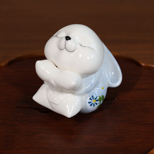 오리엔티 귀여운 토깽이 차총, 1개, 블루