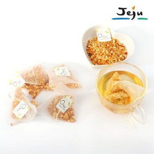 제주푸드 제주 오티아귤피차 42g(친환경(무농약) 귤피 100%), 1개