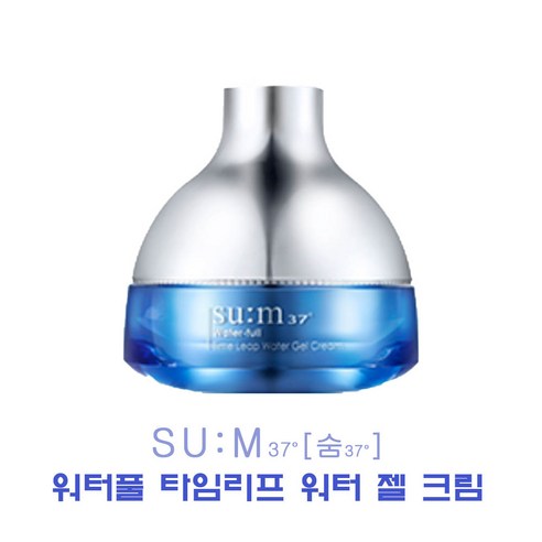 숨37도 워터풀 타임리스 워터젤 크림, 120ml, 1개